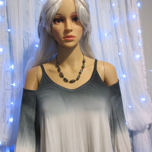 Handmade Beaded/Metal Necklace - Picture 5 of 8